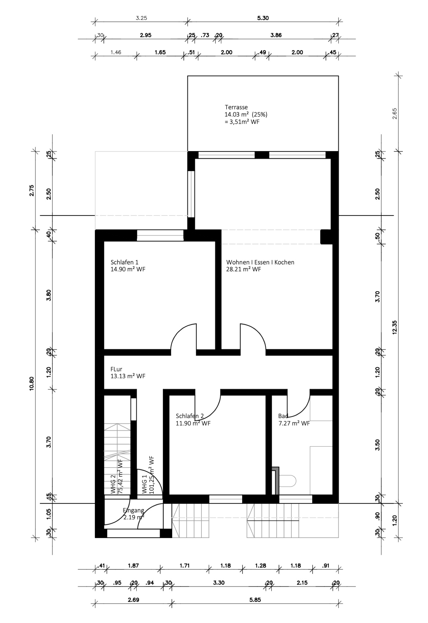 Grundriss Erdgeschoss
