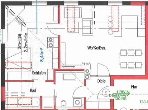 Grundriss 2. OG / Dachgeschoss