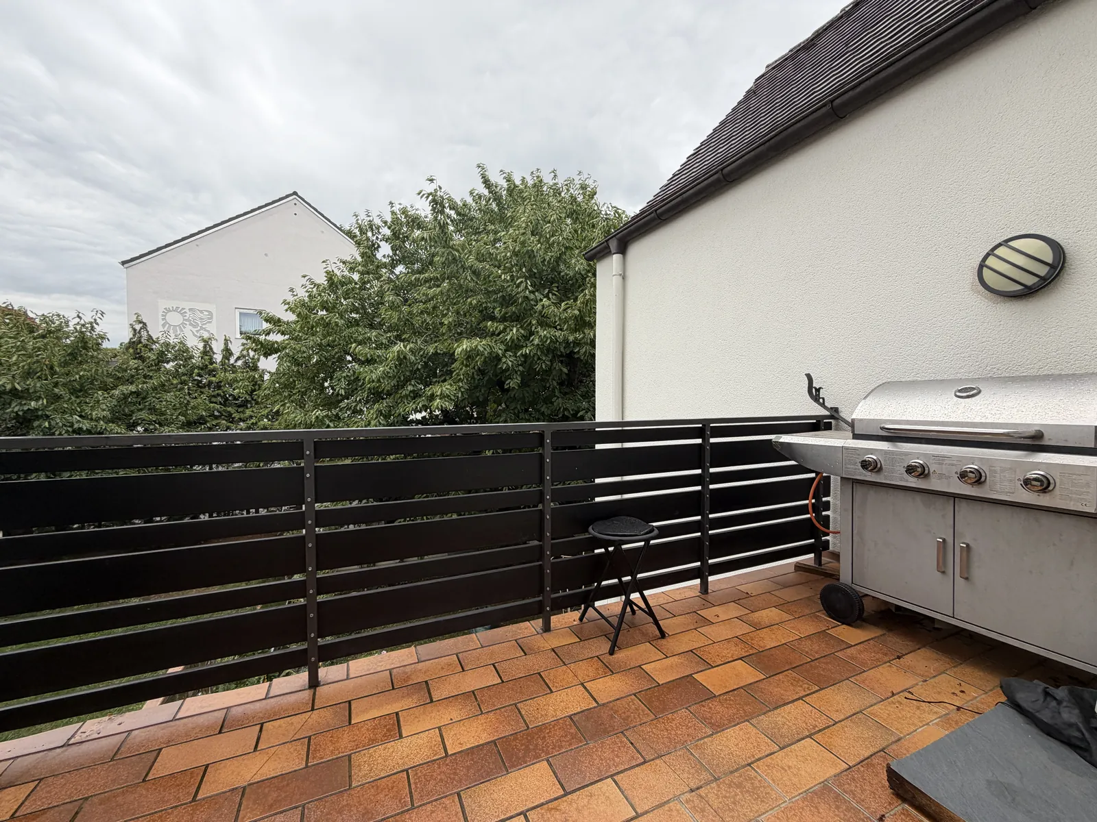 Wohnung 2, Balkon nach Süden